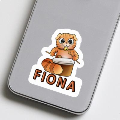 Sticker Fiona Trommlerin Laptop Image