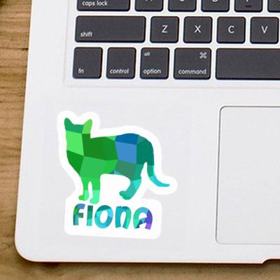 Sticker Katze Fiona Notebook Image