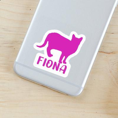 Sticker Fiona Cat Laptop Image