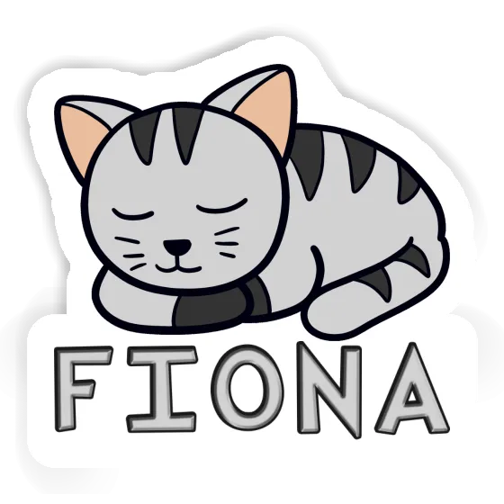 Fiona Sticker Katze Laptop Image