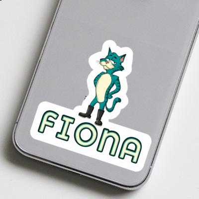 Sticker Fiona Cat Image