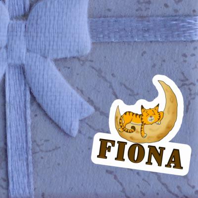 Sticker Katze Fiona Notebook Image