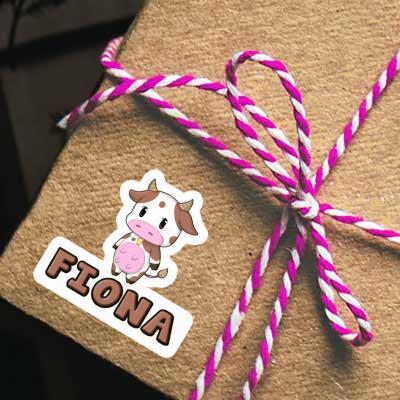 Autocollant Fiona Vache Gift package Image