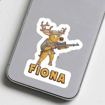 Autocollant Chasseur Fiona Laptop Image