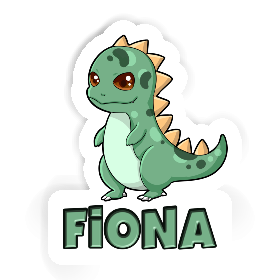 Sticker Fiona Dino Notebook Image