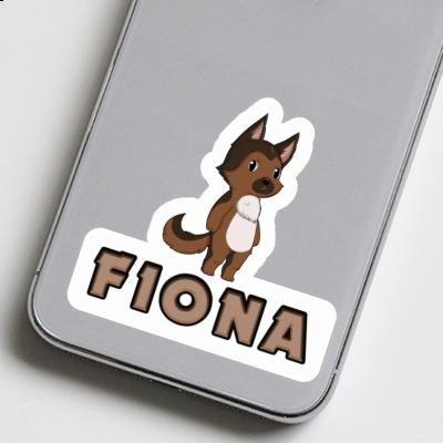 Sticker German Sheperd Fiona Gift package Image