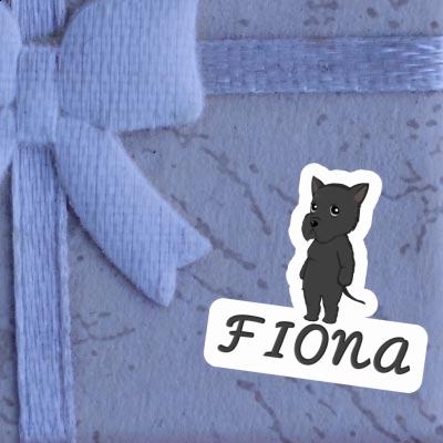 Sticker Fiona Giant Schnauzer Laptop Image