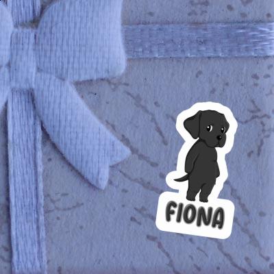 Sticker Labrador Retriever Fiona Gift package Image