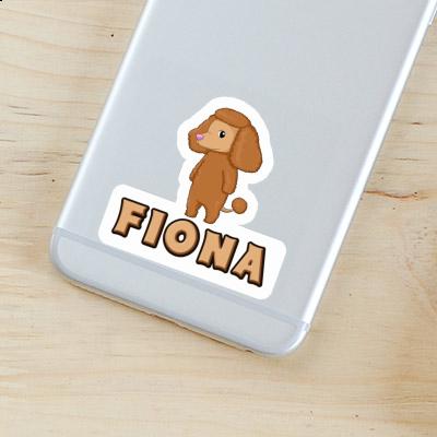 Sticker Fiona Poodle Gift package Image