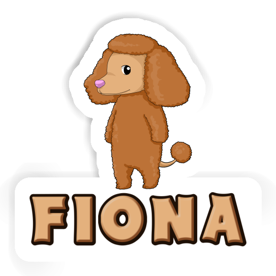 Sticker Fiona Poodle Gift package Image