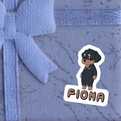 Rottweiler Sticker Fiona Image