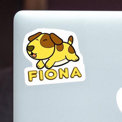 Fiona Sticker Dog Notebook Image