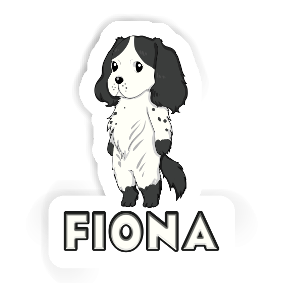 Sticker Cocker Spaniel Fiona Laptop Image