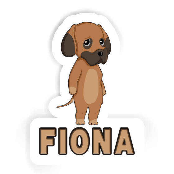 Sticker German Mastiff Fiona Laptop Image