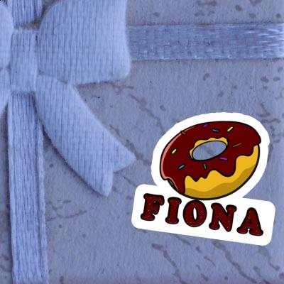 Donut Sticker Fiona Image