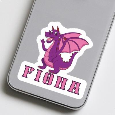 Sticker Fiona Mother Dragon Notebook Image