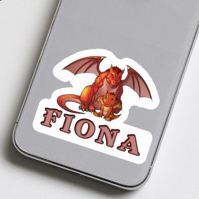 Autocollant Fiona Dragon Notebook Image