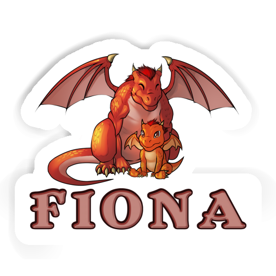 Dragon Sticker Fiona Laptop Image