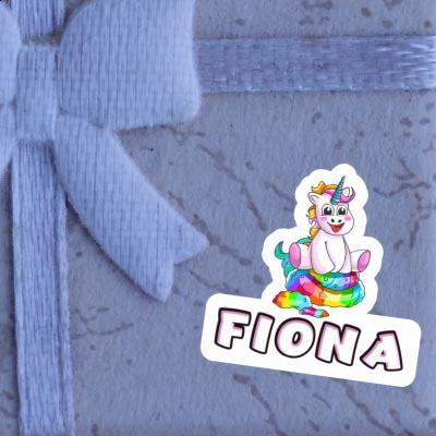 Baby licorne Autocollant Fiona Gift package Image