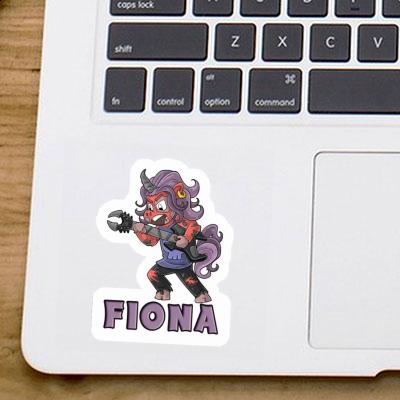 Rocking Unicorn Sticker Fiona Gift package Image