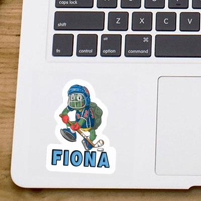 Sticker Fiona Hockey Player Gift package Image