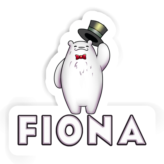 Sticker Fiona Ice Bear Laptop Image