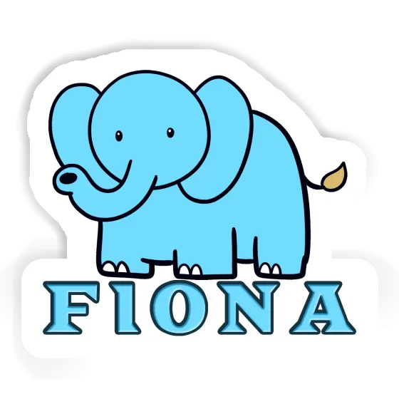 Fiona Aufkleber Elefant Gift package Image