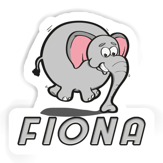 Fiona Sticker Jumping Elephant Gift package Image