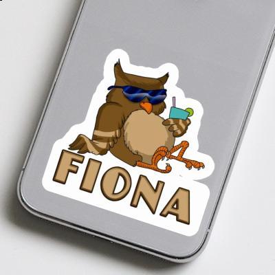 Autocollant Hibou Fiona Laptop Image