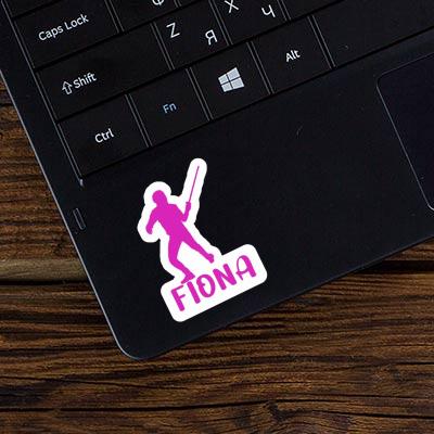 Fiona Sticker Fencer Image