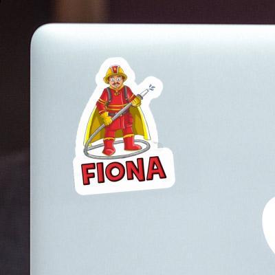 Feuerwehrmann Sticker Fiona Laptop Image