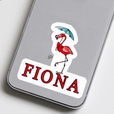 Flamingo Sticker Fiona Notebook Image