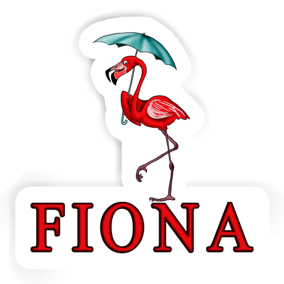 Flamingo Sticker Fiona Gift package Image