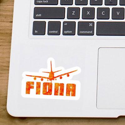 Fiona Sticker Flugzeug Gift package Image