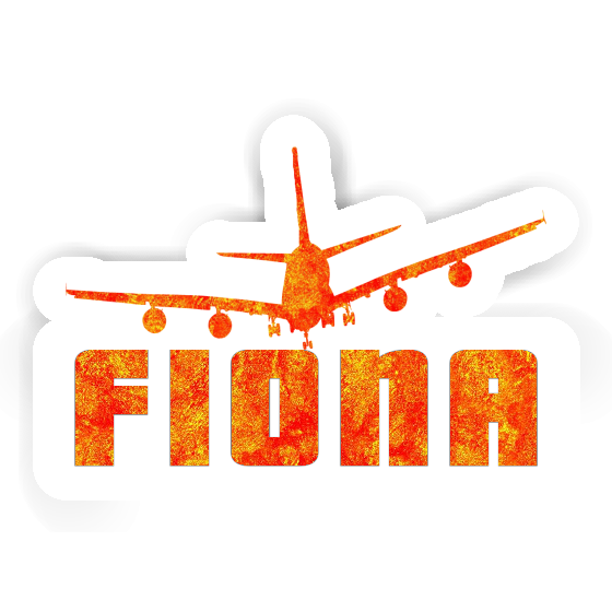 Fiona Sticker Flugzeug Gift package Image