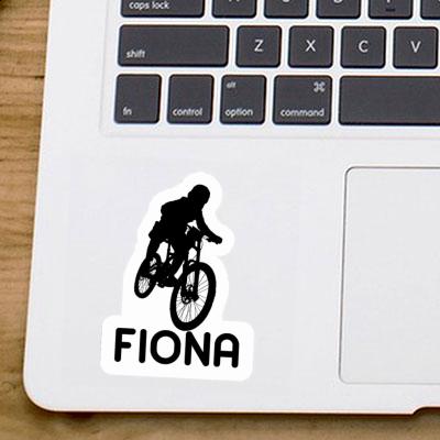 Freeride Biker Autocollant Fiona Notebook Image