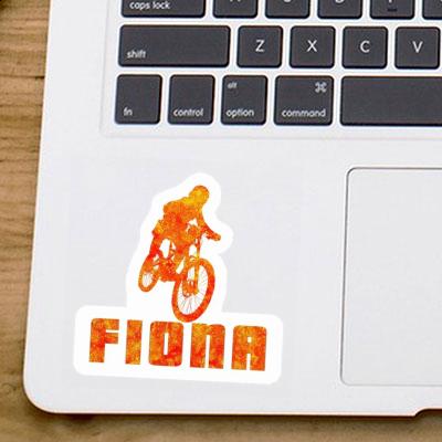 Autocollant Freeride Biker Fiona Image