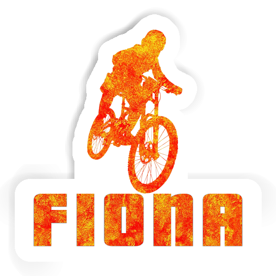 Sticker Fiona Freeride Biker Laptop Image