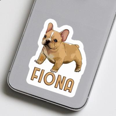 Bulldog français Autocollant Fiona Image