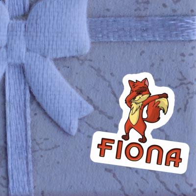 Sticker Fiona Dabbing Fox Laptop Image