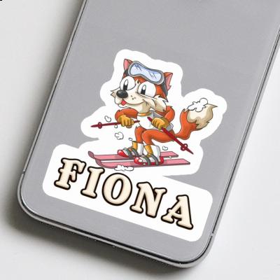 Sticker Fiona Skier Gift package Image