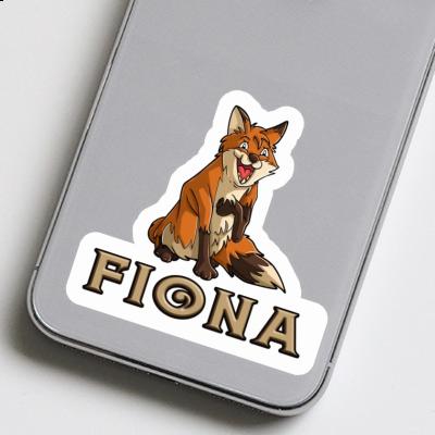 Fiona Sticker Fox Notebook Image