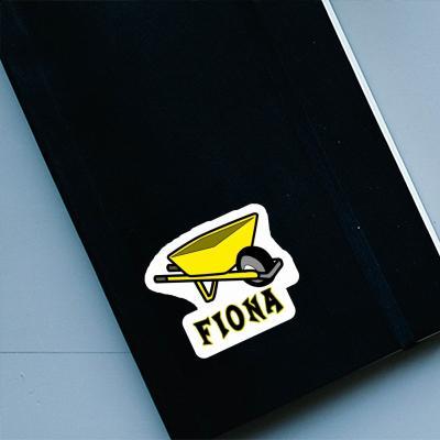 Wheelbarrow Sticker Fiona Notebook Image