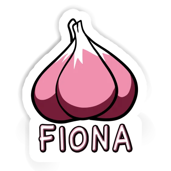 Sticker Fiona Garlic clove Laptop Image