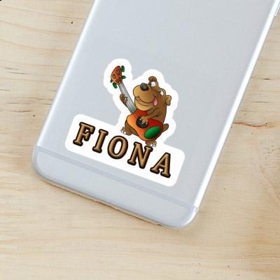 Autocollant Fiona Chien guitariste Gift package Image