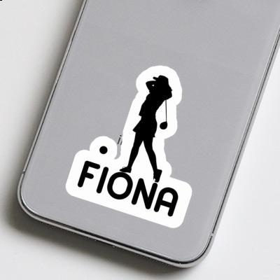 Sticker Fiona Golfer Gift package Image