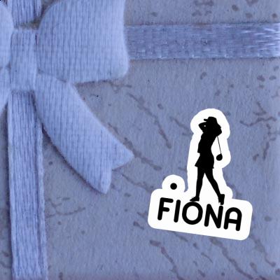 Golferin Aufkleber Fiona Gift package Image