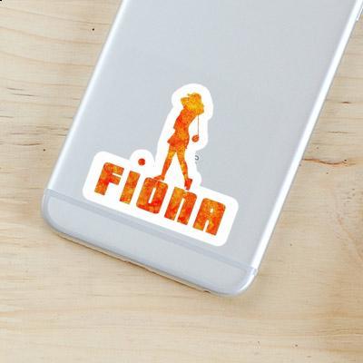 Fiona Sticker Golfer Gift package Image