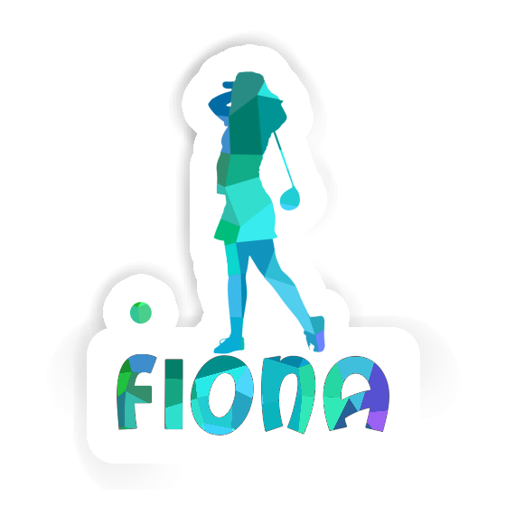 Fiona Sticker Golferin Gift package Image