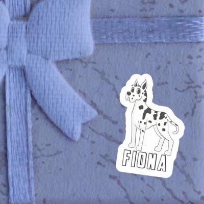 Fiona Sticker Great Dane Gift package Image